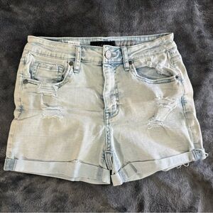 Aeropostale High Waisted Midi Shorts